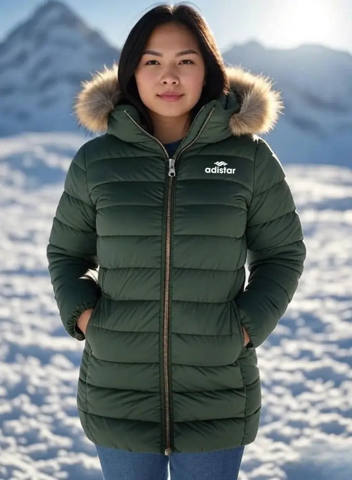 Women-Puffer-Jacket Adistar :: all garments products on your doorstep