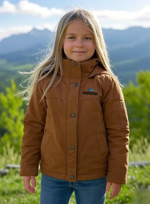 Kids Windproof Jacket Girl Adistar Sialkot Pakistan
