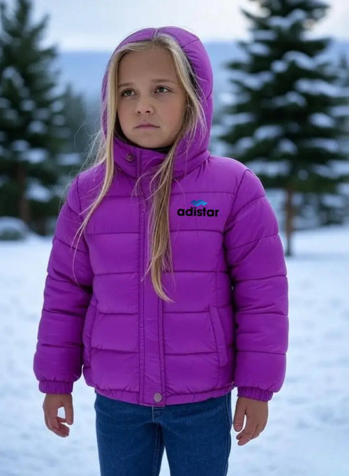 Kids Bubble Jacket Girls Adistar Sialkot Pakistan