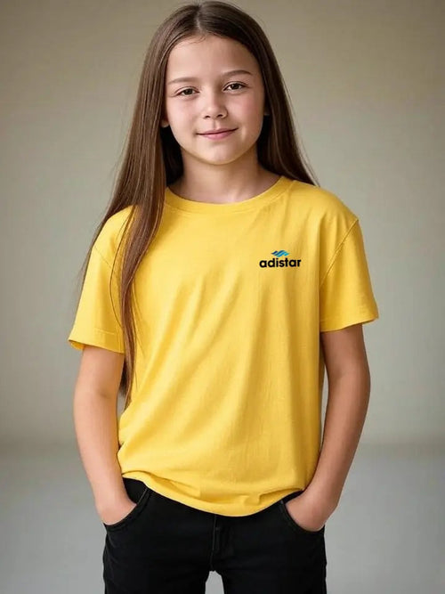 Kids Drop Shoulder T Shirts Adistar Sialkot Pakistan