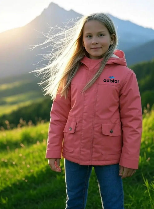 Kids Windproof Jacket Girl Adistar Sialkot Pakistan