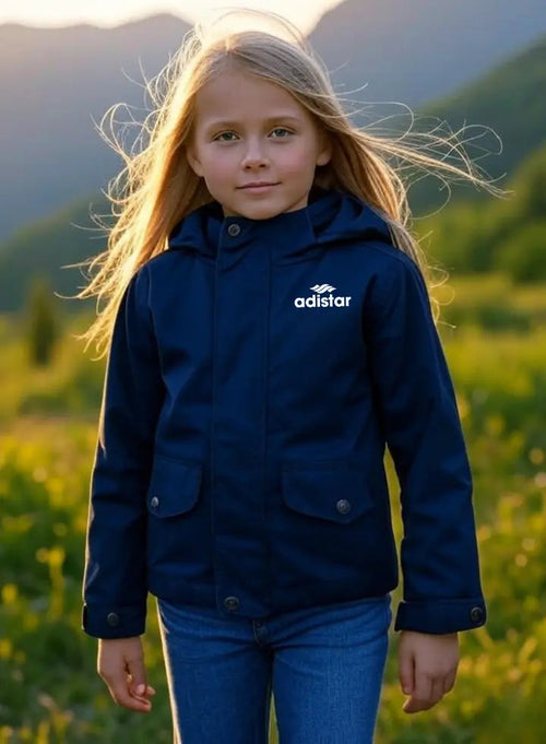 Kids Windproof Jacket Girl Adistar Sialkot Pakistan