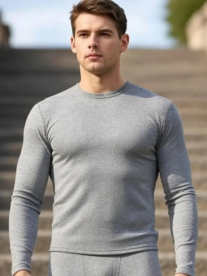 Man Gray Inner Shirt Adistar Sialkot Pakistan