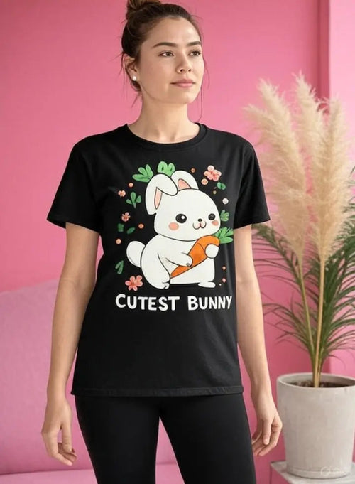 Women DTG  Black T Shirt Adistar Sialkot Pakistan